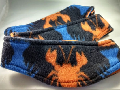 Diadema con orejeras de lana de langosta para hombre