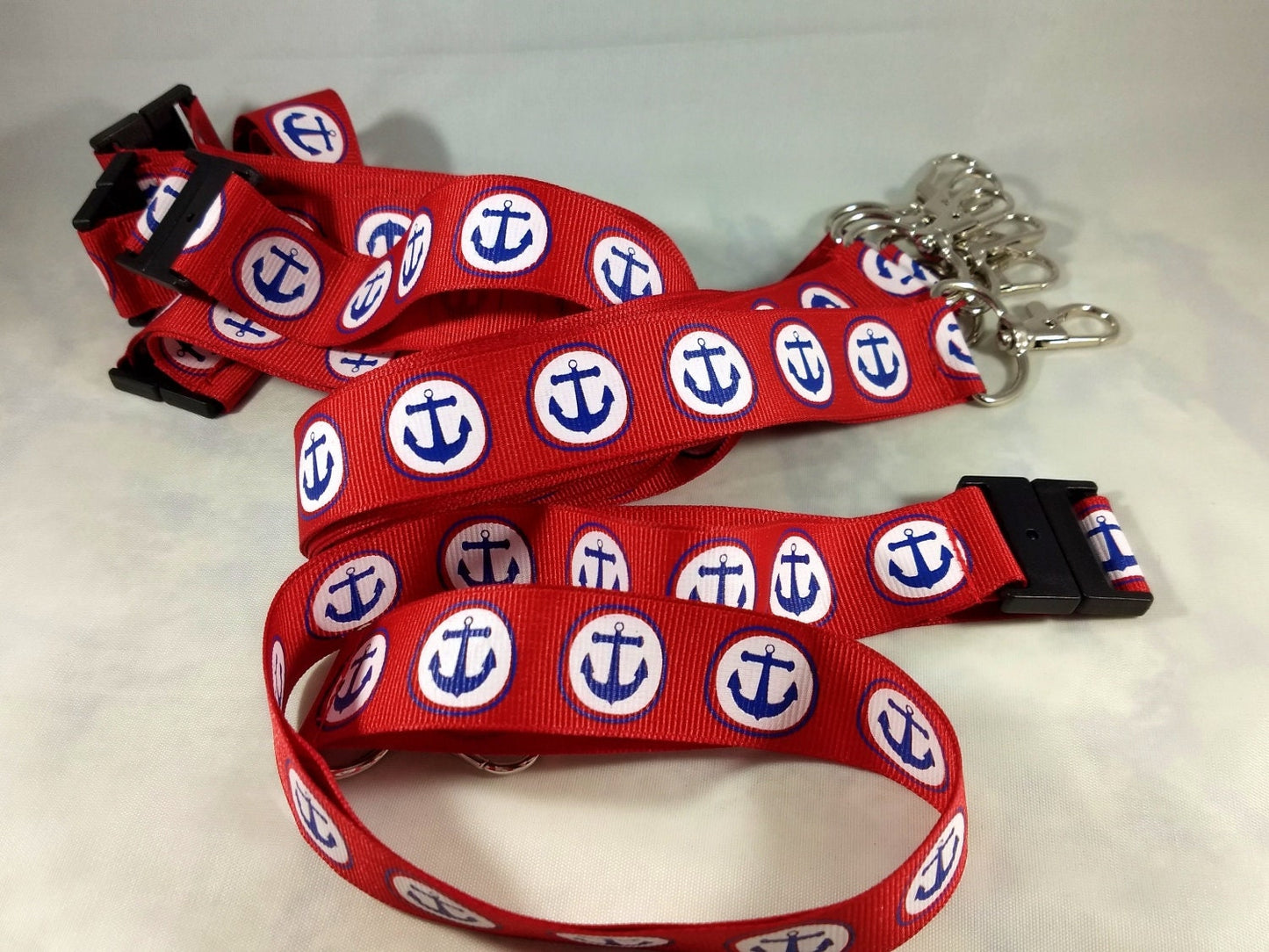 Anchor Ribbon Lanyard