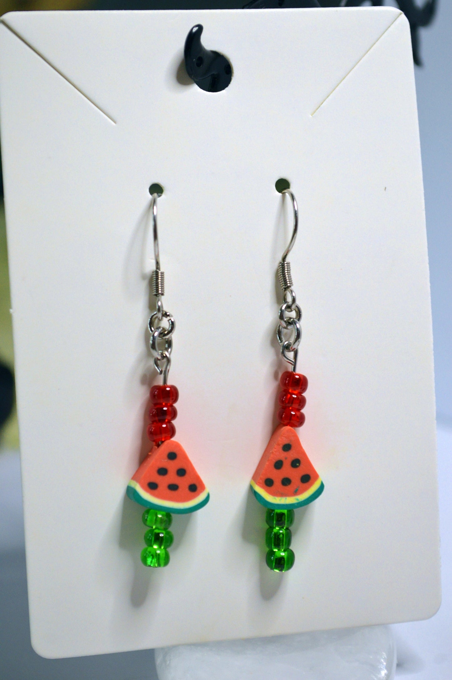 Watermelon Dangle Earrings