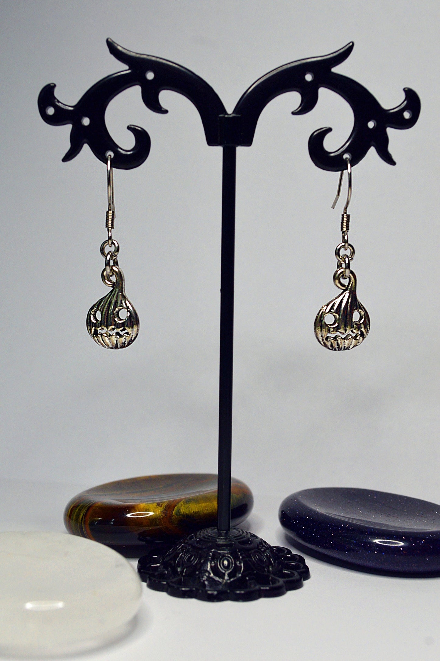 Jack O' Lantern Dangle Earrings